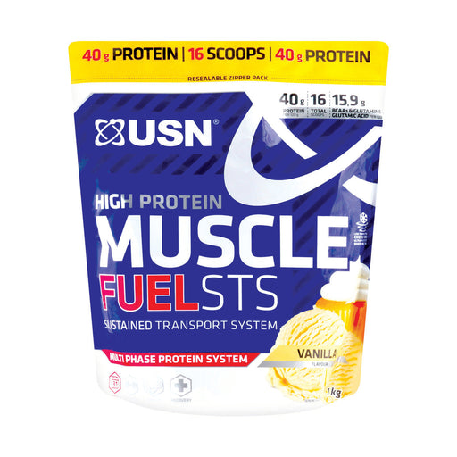 USN Muscle Fuel STS High Protein Vanilla 1kg
