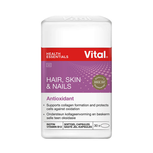 Vital Hair, Skin & Nails 30 Capsules