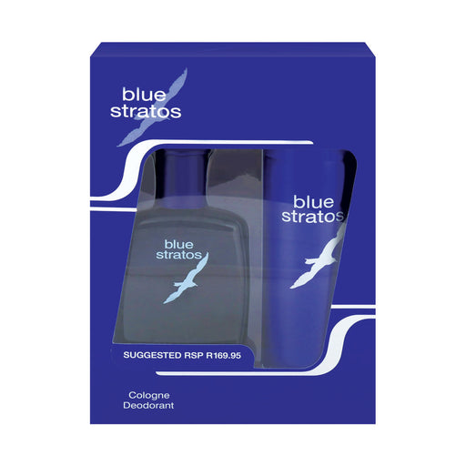 Yardley Blue Stratos Original Cologne 75ml And Deodorant 125ml
