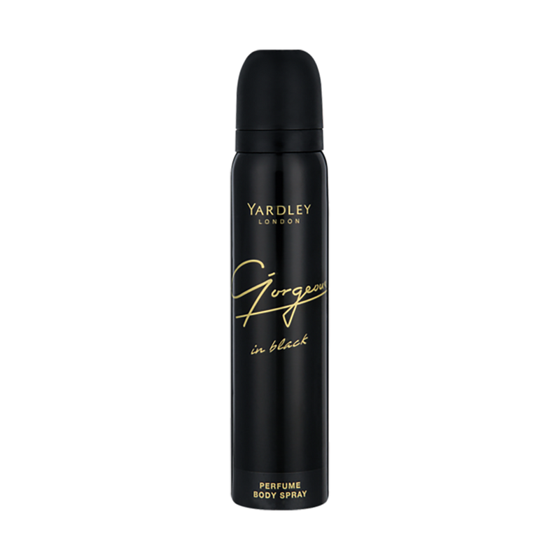 Yardley Perfume Body Spray Georeous in Black 150ml